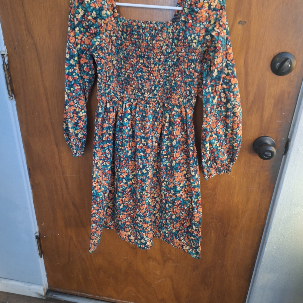 Crewcuts Multicolor Floral Kids Dress